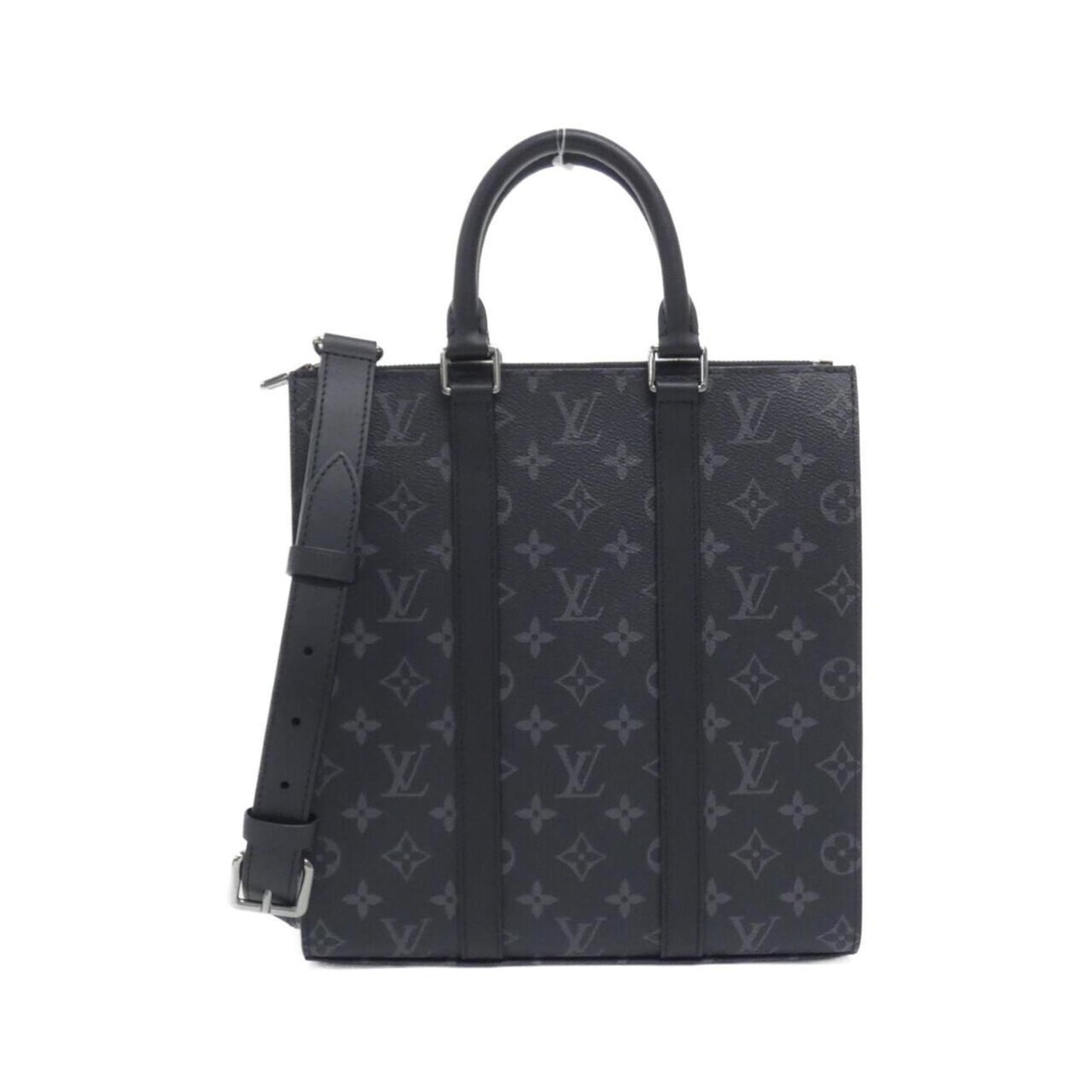 Louis Vuitton Monogram Eclipse Sac Plat Cross Handbag M46098