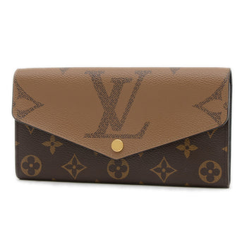 Louis Vuitton Monogram Giant Portefeuille Sarah Long Wallet M80726 Initial