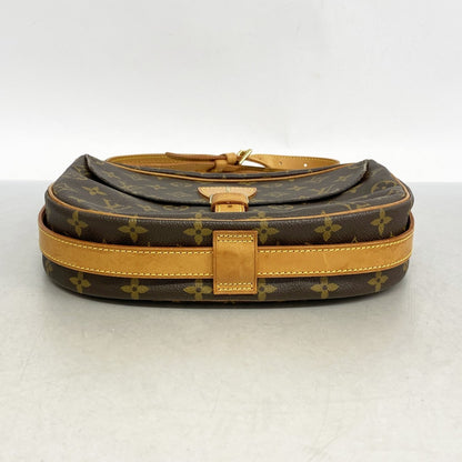 Louis Vuitton Monogram Jeune Fille Gm Shoulder Bag M51225 Brown