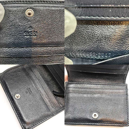 Leather - Gucci Wallet (Bi-Fold) Gg Canvas