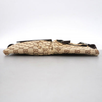 Gucci Gg Canvas Waist Bag 28566 Brown
