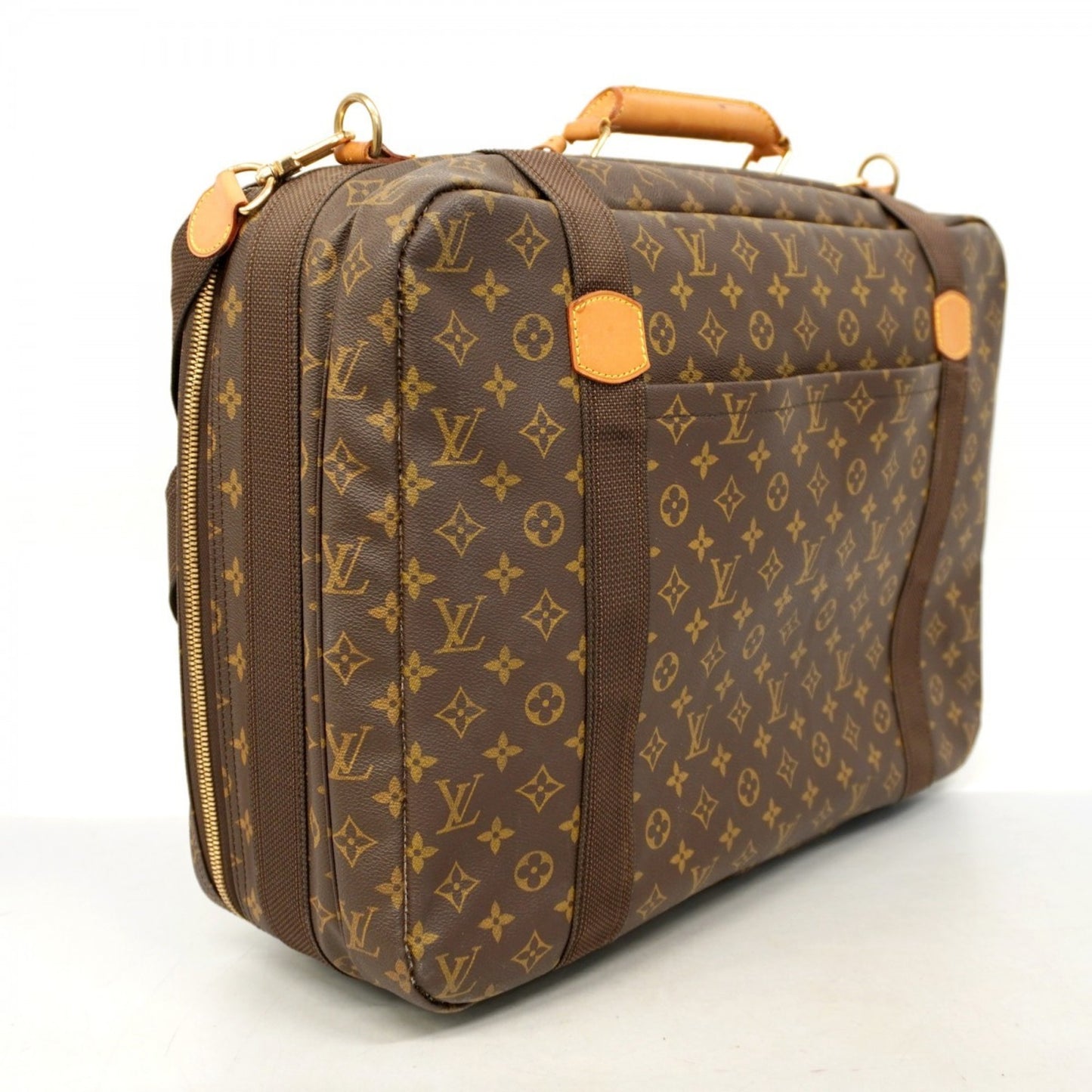 Louis Vuitton Monogram Satellite 53 Boston Bag M23356 Brown