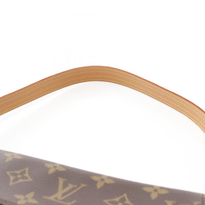 Louis Vuitton Vivacite Mm Shoulder Bag Coated Canvas Leather Monogram