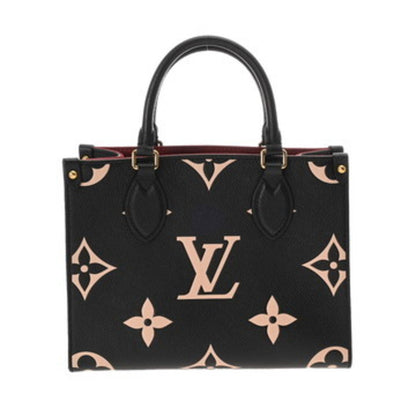 Louis Vuitton Louis Vuitton Monogram Empreinte On The Go Pm 2Way Black/Beige M45659