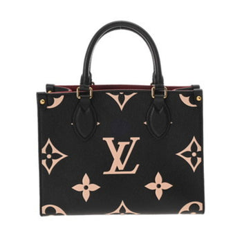 Louis Vuitton Louis Vuitton Monogram Empreinte On The Go Pm 2Way Black/Beige M45659