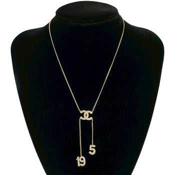 01C Chanel Coco Mark No.19 No.5 Necklace