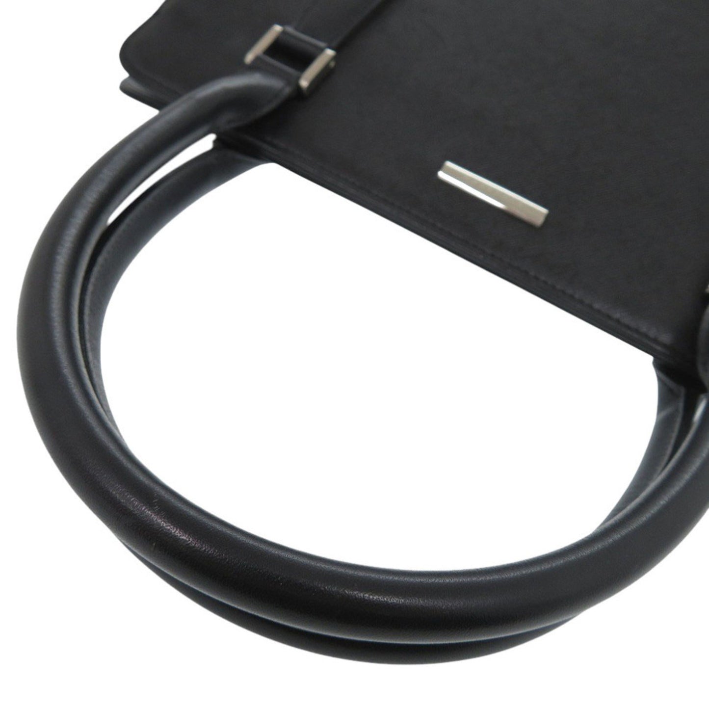 Burberry Nova Check Leather Black Handbag 0667 Burberry