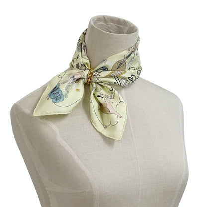 Hermes Scarf Muffler Petit Carre Les Confessions Confession