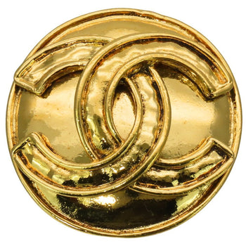 Chanel Brooch Coco Mark Metal Gold Plated