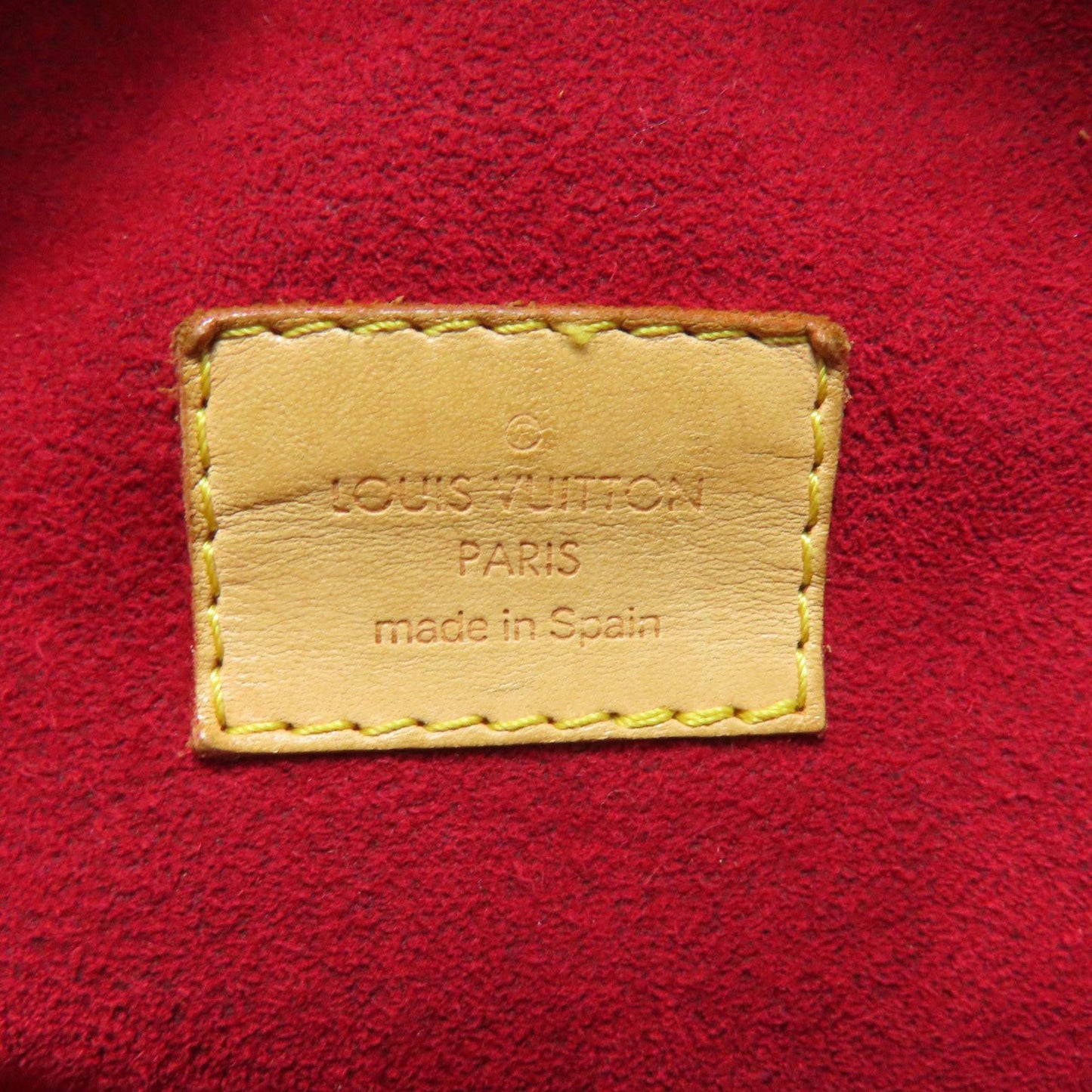 Louis Vuitton M40058 Mitzi Handbag Monogram Canvas