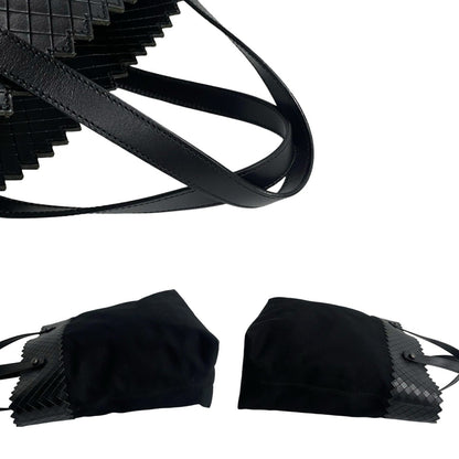 Bottega Veneta Intrecciato Leather Canvas Tote Bag