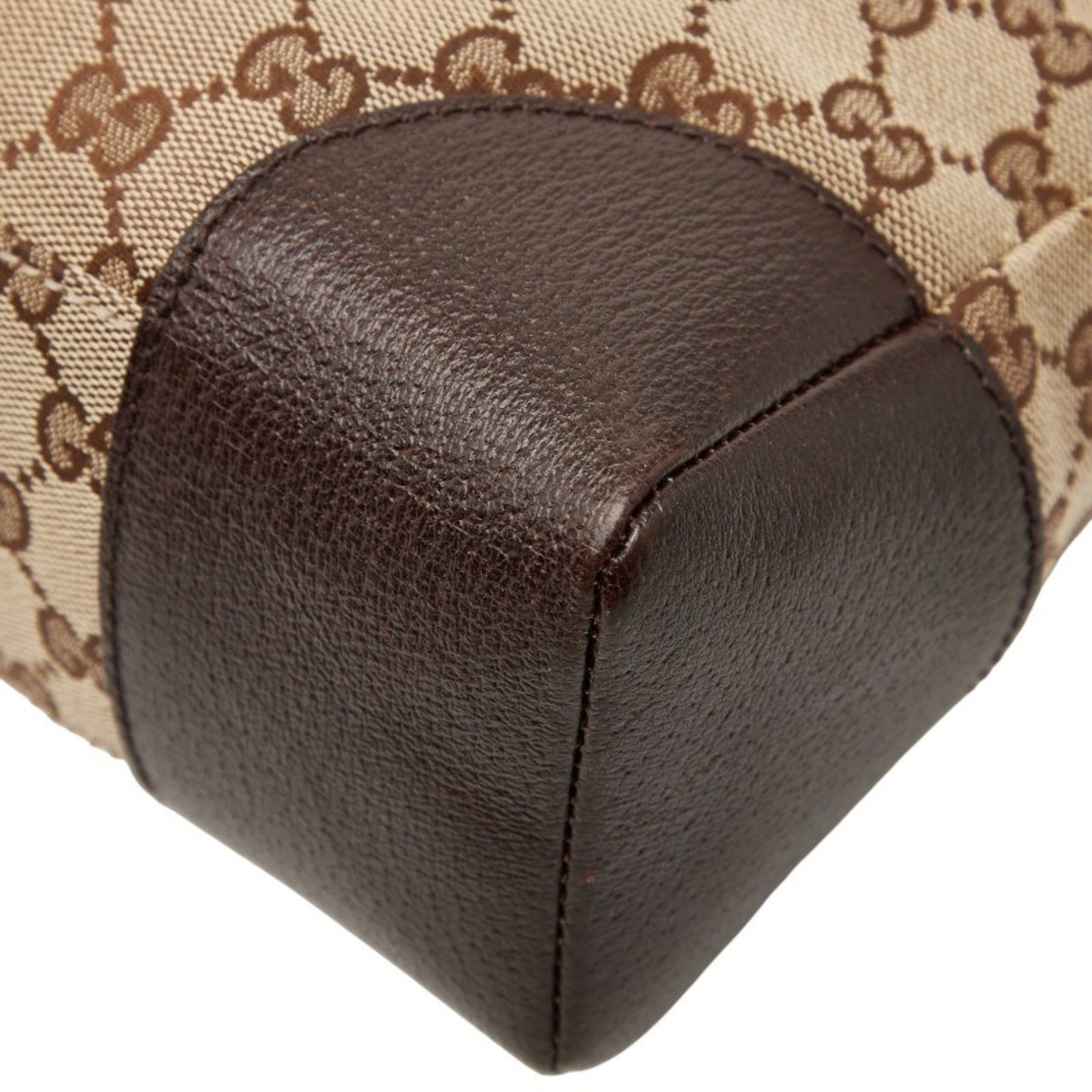 Gucci Gg Canvas Crossbody Shoulder Bag 114273 Brown