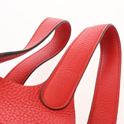 Hermes Picotin Lock Pm Rouge Coupe D Stamp (Circa 2019)