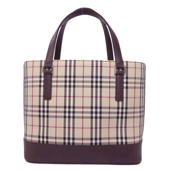 Burberry Nova Check Canvas Handbag