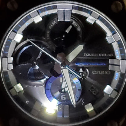 G-Shock Casio Gst-B100Xa-1A G-Steel Watch With Carbon Bezel