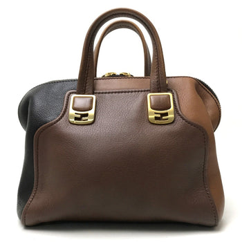 Fendi 8Bl117 2Way Shoulder Bag Hand Bag Brown