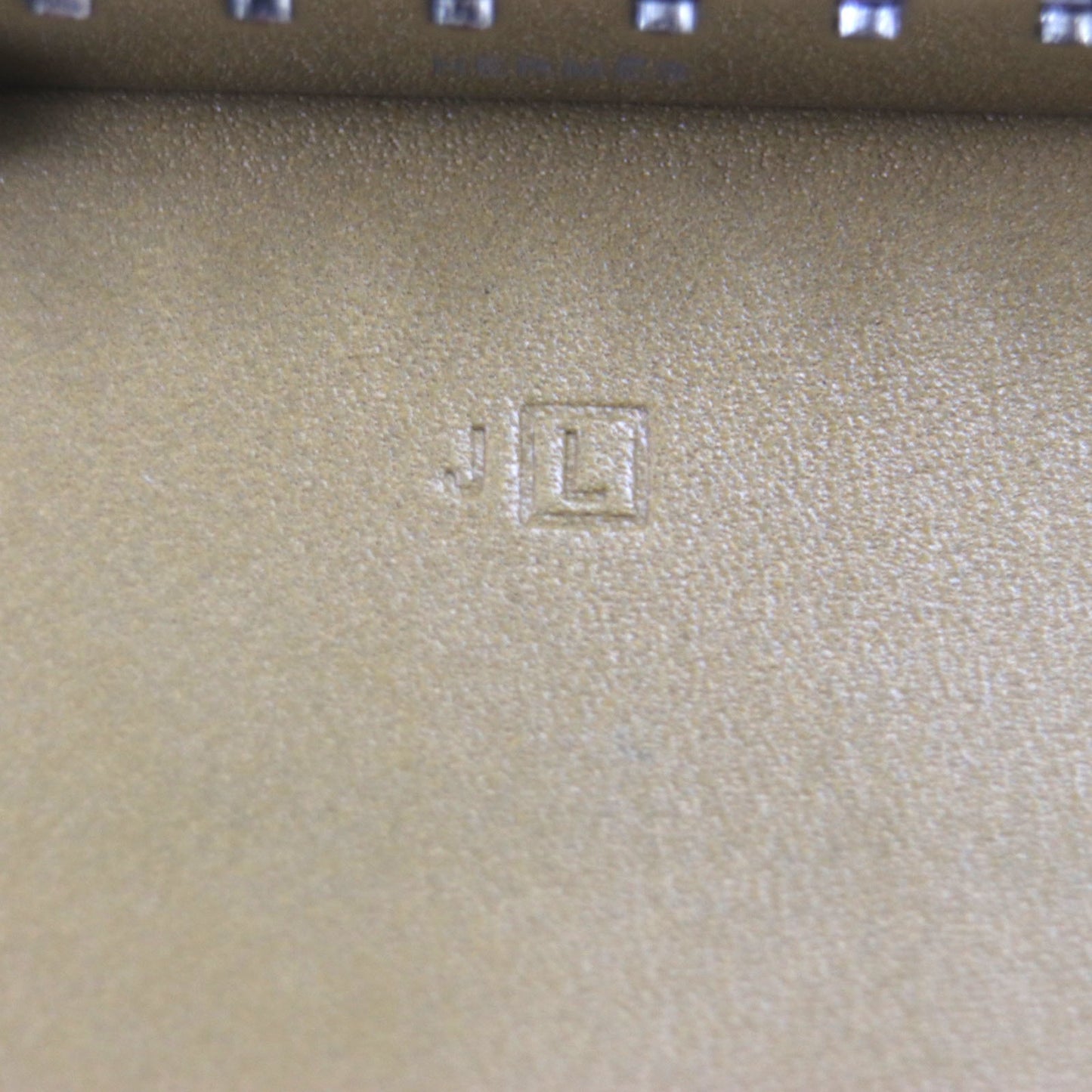 Hermes Bearn Craft 6-Ring Box Calf Leather Key Case With Silver Hardware