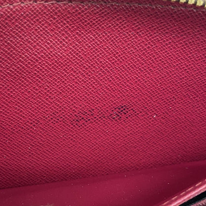 Louis Vuitton Monogram Zippy Wallet M41895 Brown Fuchsia