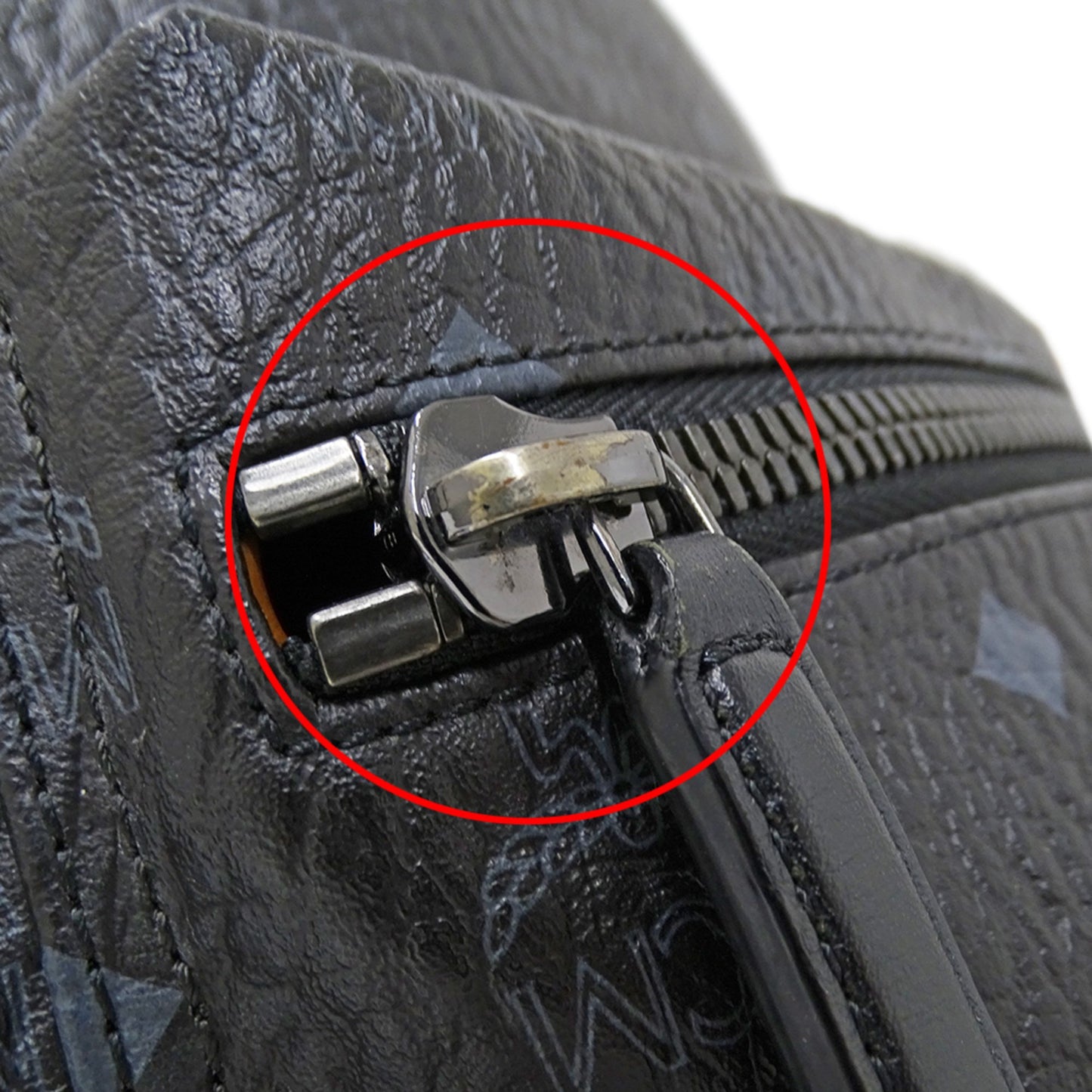 Mcm Women'S Visetos Side Stud Backpack In Coated Canvas