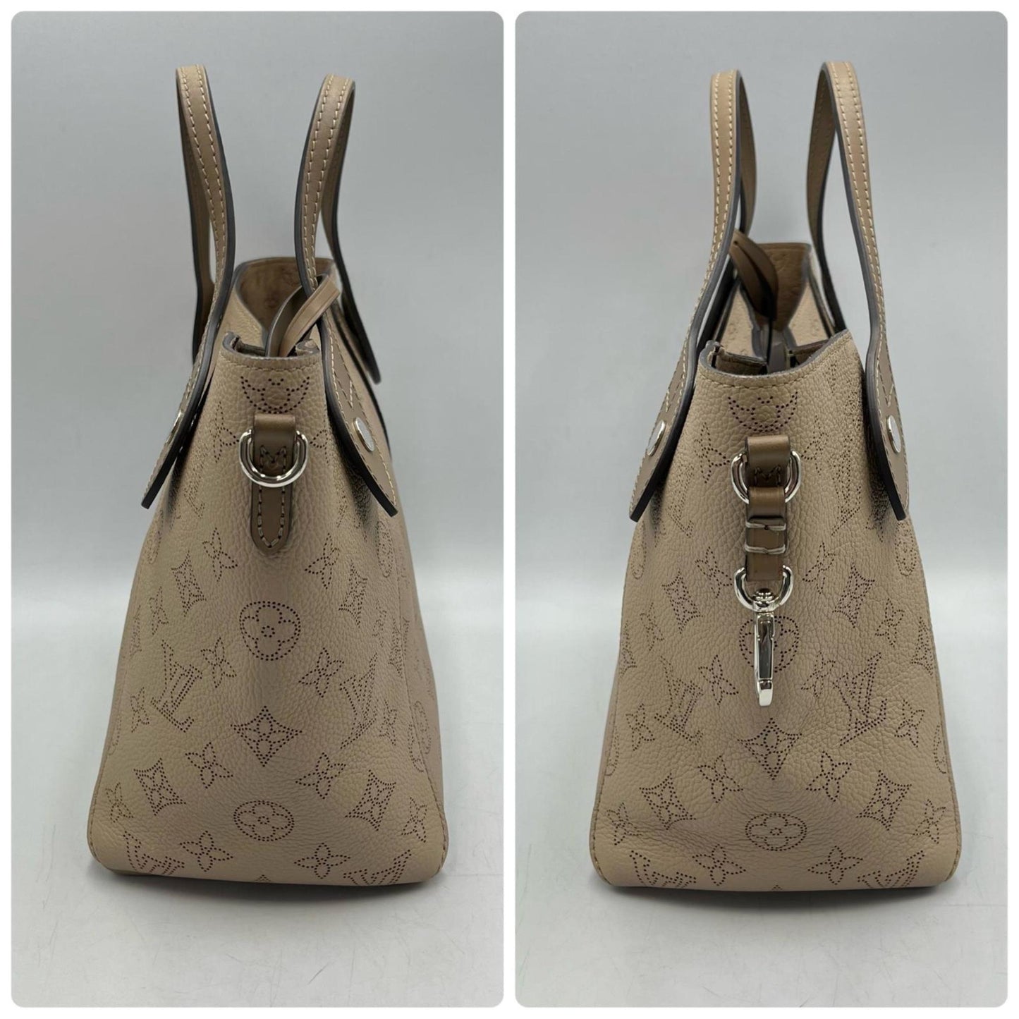 Louis Vuitton Hina Pm 2-Way Handbag M54351 Monogram Mahina Galle