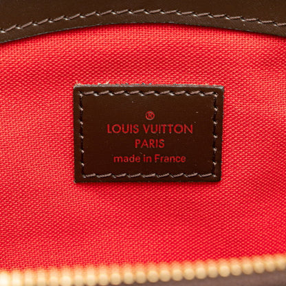 Louis Vuitton Damier Verona Pm Handbag N41117 Brown Pvc Leather