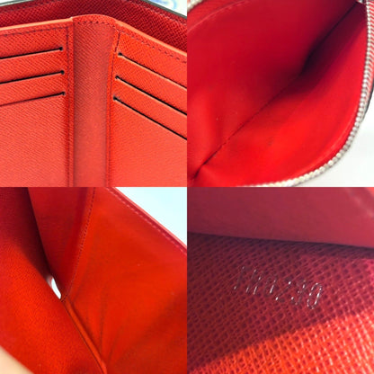 Louis Vuitton Victorine Monogram Escale Portefeuille Rouge Tri-Fold Mini Wallet In Cherry