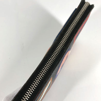 Louis Vuitton N60153 Damier Graphite Zippy Organizer Nm Long Wallet With Lv Alps Patch