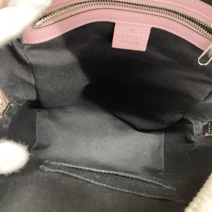 Gucci Gg Psychedelic Backpack 601296 Leather Pink Multicolor