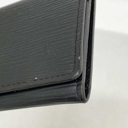 Louis Vuitton Epi Envelope Carte De Visite Business Card Case M62292 Noir
