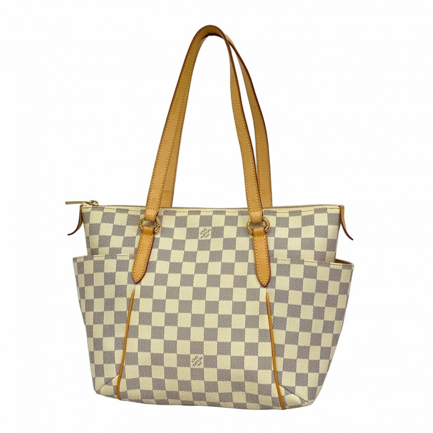 Louis Vuitton Damier Azur Totally Pm Tote Bag N51261 White