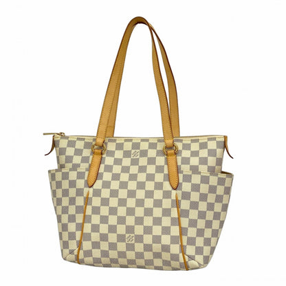 Louis Vuitton Damier Azur Totally Pm Tote Bag N51261 White