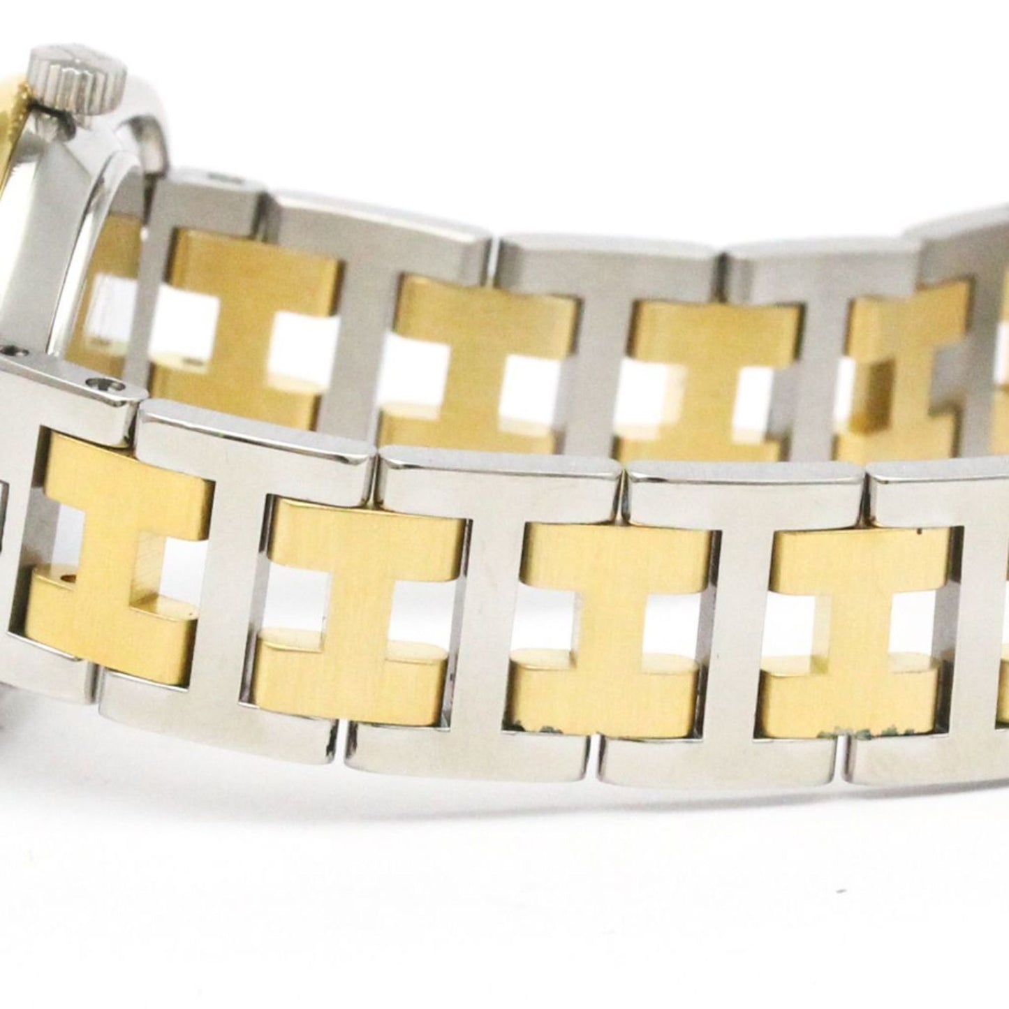 Hermes Arceau Quartz Gold Plated Steel Quartz