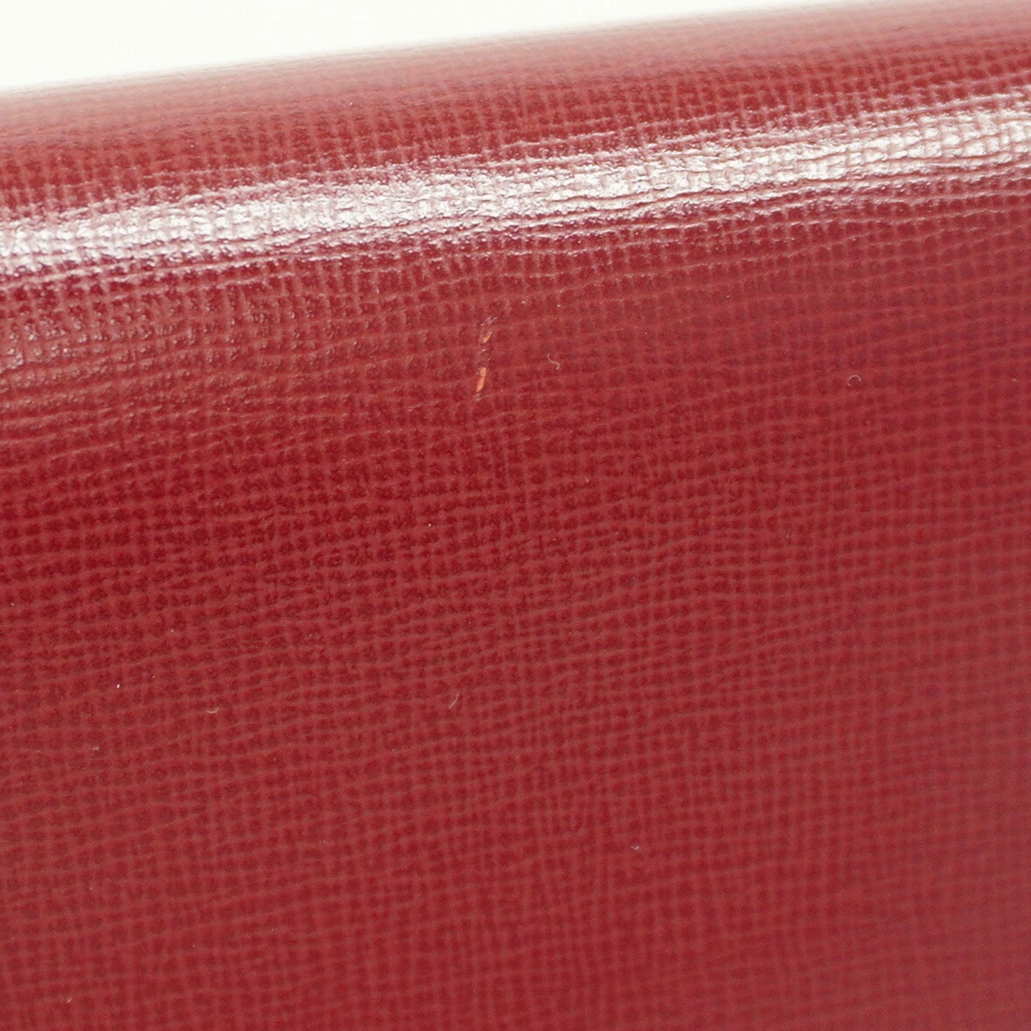 Cartier Must Leather Wallet Bordeaux