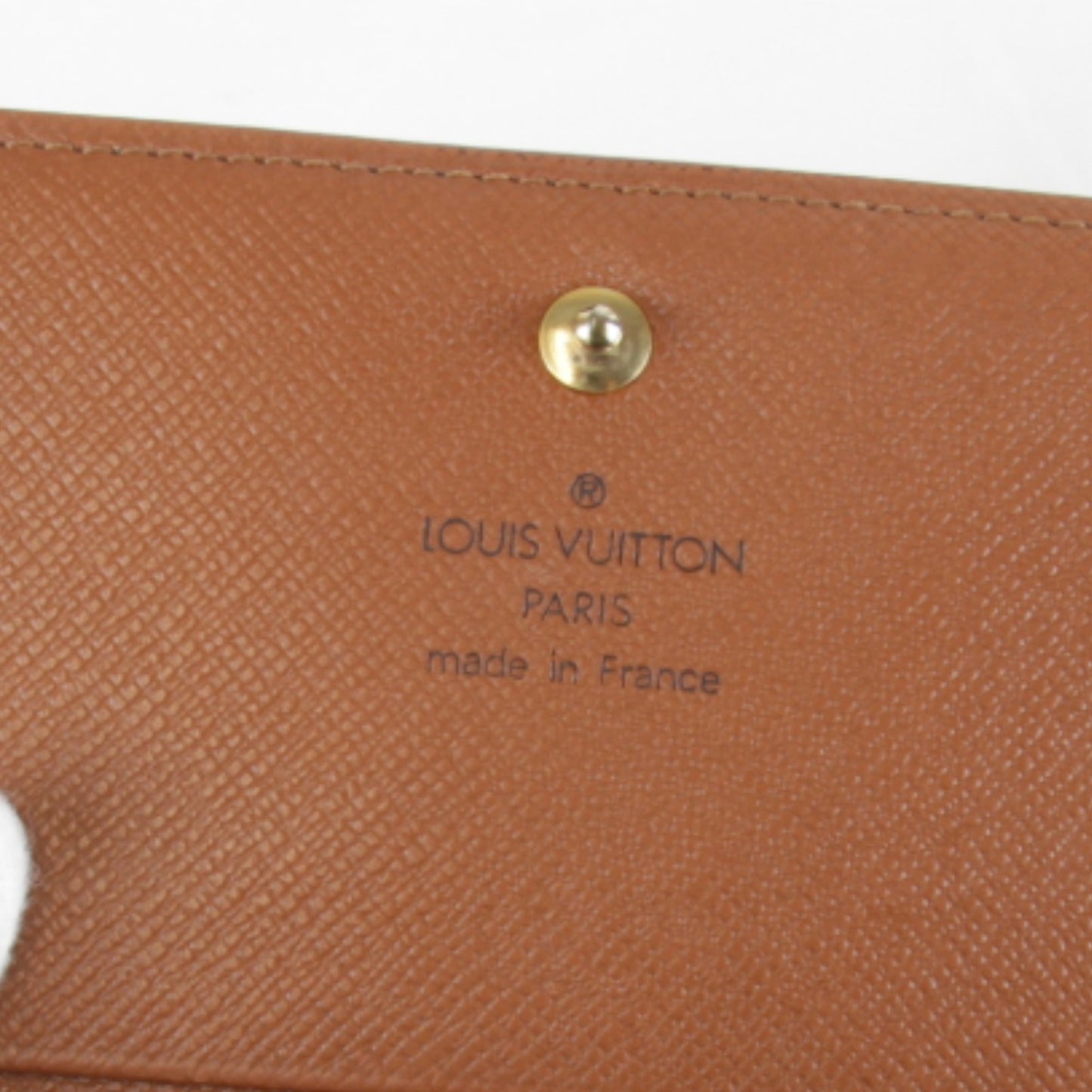 Louis Vuitton Louis Vuitton Porte Monnaie-Vieux-Trsor M61730 Bifold Wallet Monogram Canvas