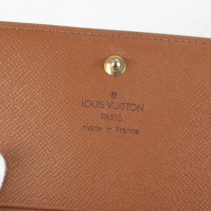 Louis Vuitton Louis Vuitton Porte Monnaie-Vieux-Trsor M61730 Bifold Wallet Monogram Canvas