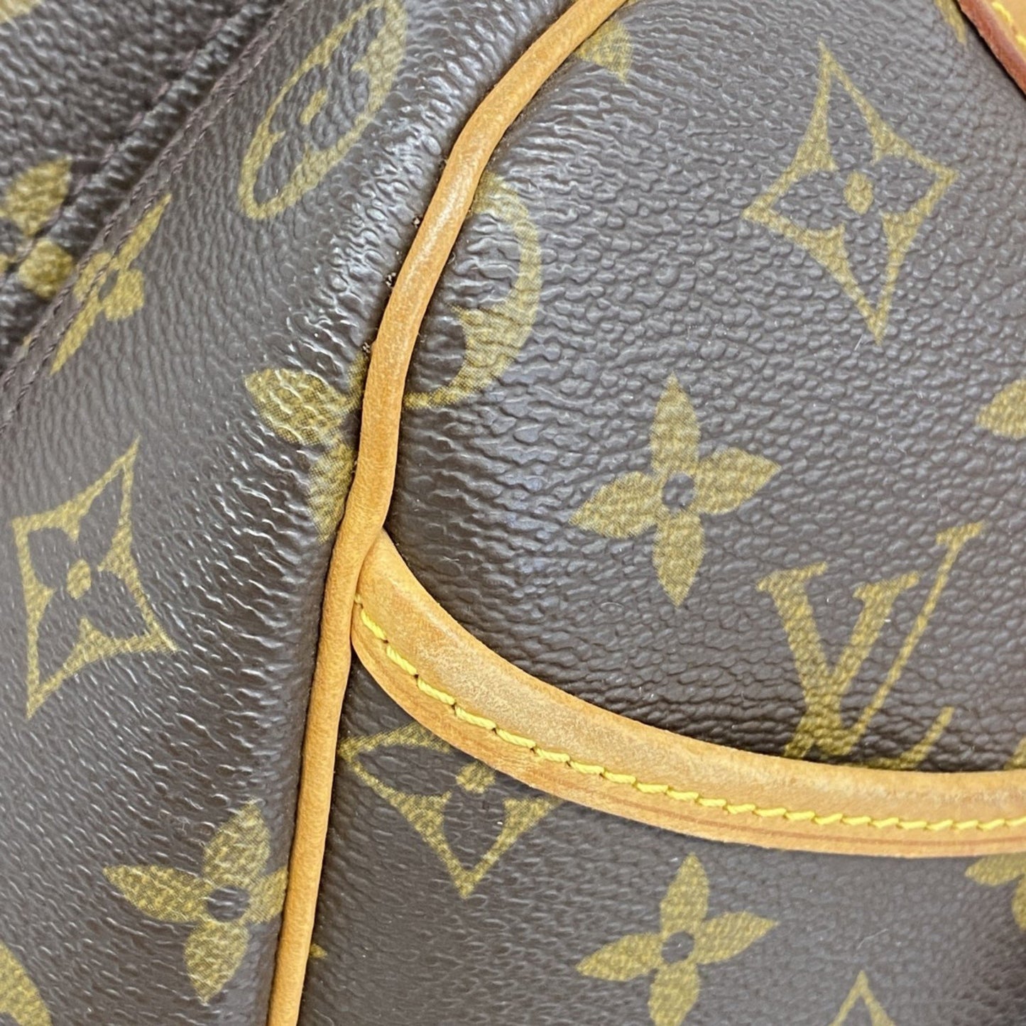 Louis Vuitton Monogram Deauville Handbag M47270 Brown