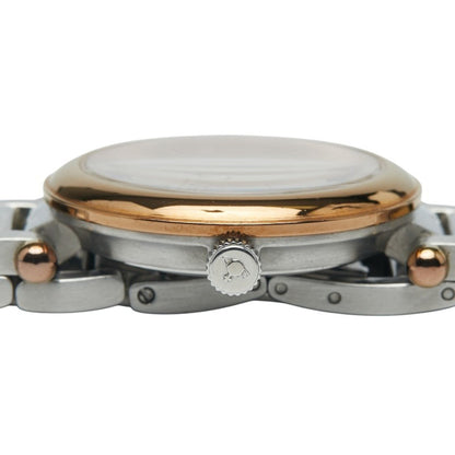 Vivienne Westwood Orb Quartz Watch With Silver Dial And Stainless Steel Plated