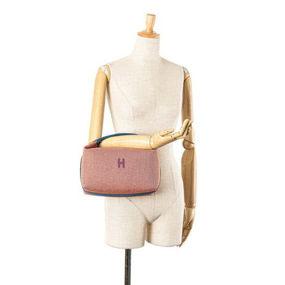 Hermes Brid A Black Gm Handbag In Orange