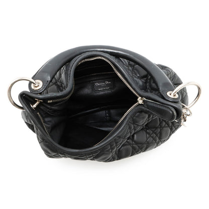 Christian Dior Cannage Leather Shoulder Bag