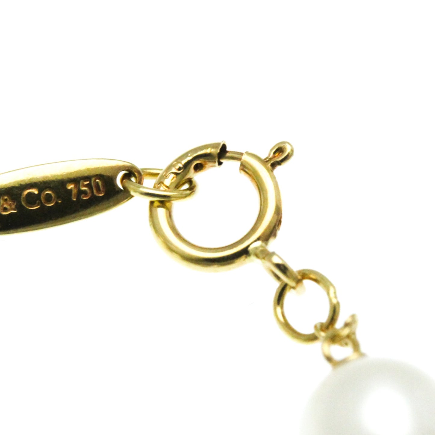 Tiffany By The Yard Freshwater Pearl Bracelet Yellow Gold (18K) Freshwater Pearl Charm Bracelet Gold