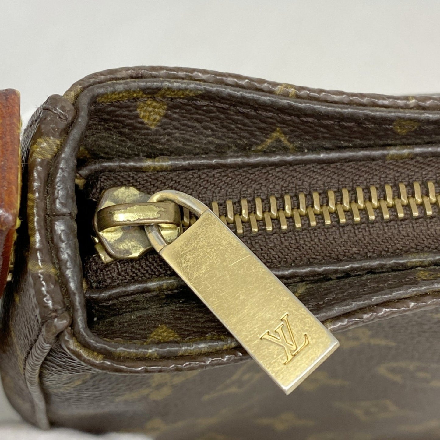 Louis Vuitton Monogram Looping Mm Shoulder Bag M51146 Brown