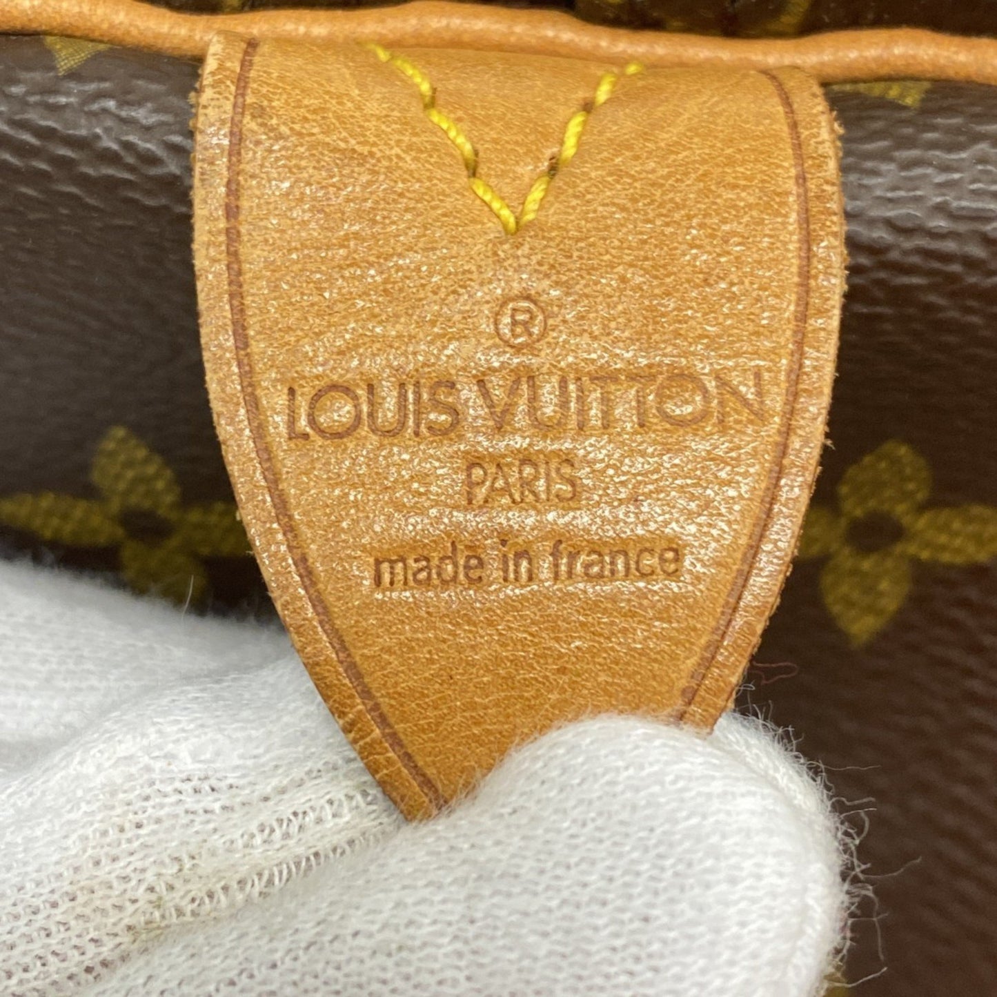 Louis Vuitton Monogram Keepall 55 Boston Bag M41424 Brown
