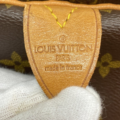 Louis Vuitton Monogram Keepall 55 Boston Bag M41424 Brown