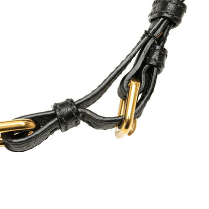 Prada One-Shoulder Bag Br4892 Black Calf Leather