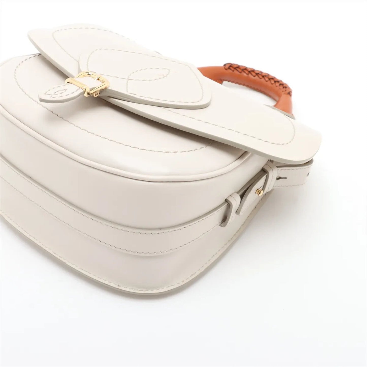 Maison Margiela 4-Stitch Slide Leather 2-Way Shoulder Bag