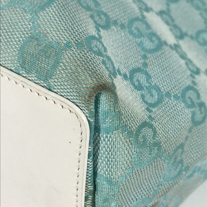 Gucci 002-1099 Shoulder Bag Shoulder Bag Bag Tote Bag Blue White