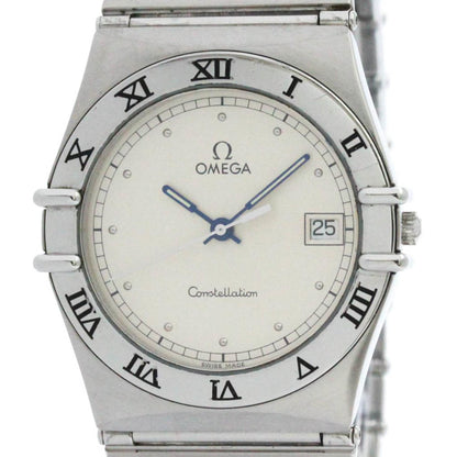 Polished Omega Constellation Stainless Steel Quartz