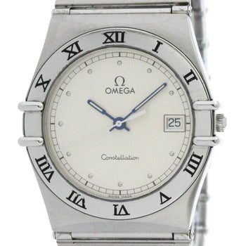 Polished Omega Constellation Stainless Steel Quartz