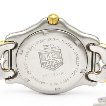 Tag Heuer Sel Professional 200M Gold Plated Steel Watch Wg1120 Polished