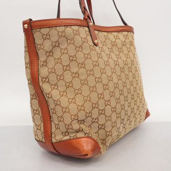 Gucci Gg Canvas Tote Bag 247209 Brown